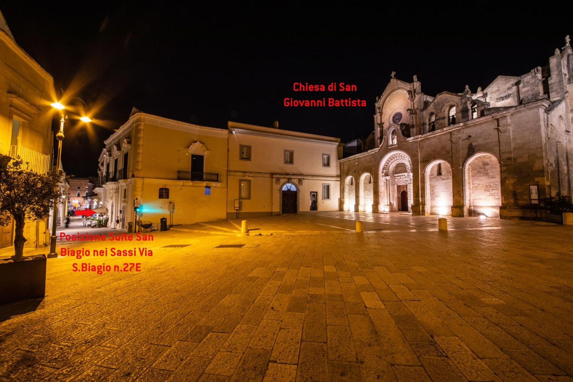 Suite San Biagio Nei Sassi Matera Dış mekan fotoğraf